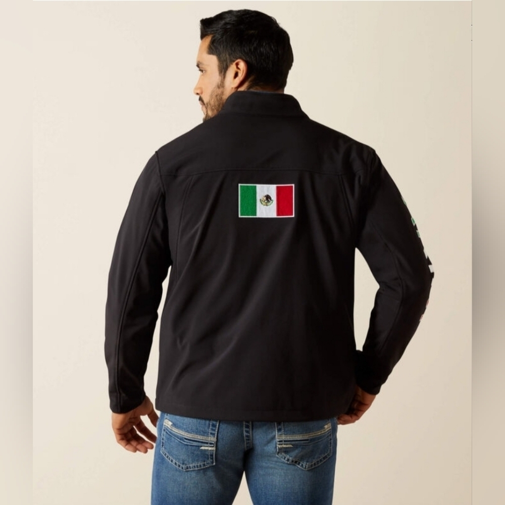 Ariat Soft Shell Performance Jacket Zip Up Black … - image 2